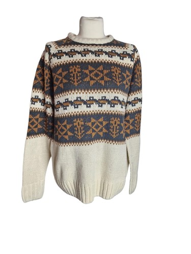 Norweger strick pullover - strick,