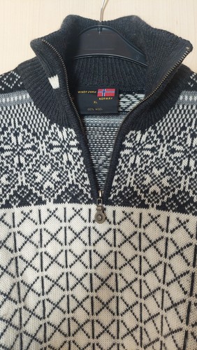 Norwegerpullover herren - herren, gr