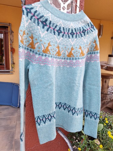 Norwegerpullover white stuff - white,