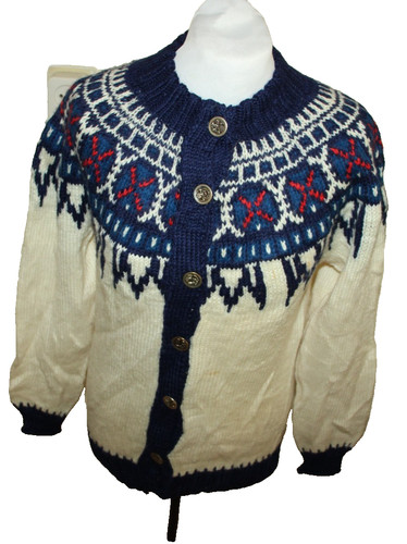 Damen norweger strickjacke - damen,
